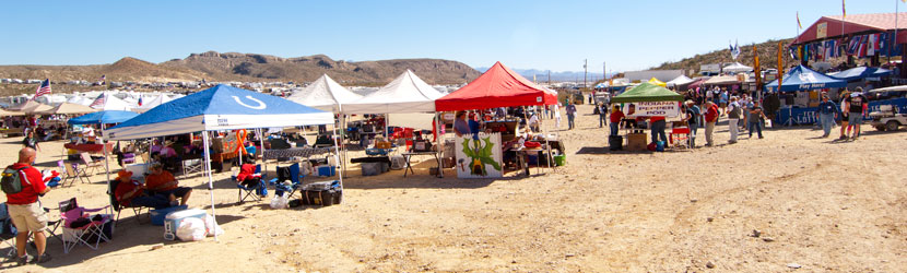 Chili exhibition and booths.