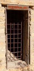The original Terlingua jail.