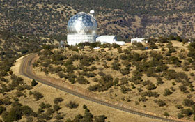 The McDonald Observatory.